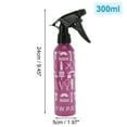 thumbnail image 4 of Unique Bargains 1 Pc Refillable Spray Bottles Tools Pattern Hair Spray Bottles for Hair 300ml Rose Red, 4 of 6