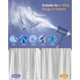 thumbnail image 5 of Vaporizador portátil BEAUTURAL para ropa, quita arrugas plegable de mano, calentamiento rápido en 30 segundos, apto para países con 120 V, no apto para 220 V como Europa., 5 of 5