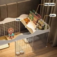 thumbnail image 4 of ShadeMart 22.44" H x 43.7" W x 29.53" D Pet Playpen - The Ultimate DIY Metal Wire Enclosure for Your Furry Friends, 4 of 5