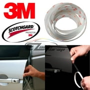 120" Genuine 3M Clear Scotchgard Car Paint Protector Door Edge Guard DIY Trim Stripe 0.6" Wide