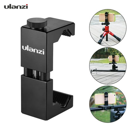 Ulanzi Metal Smartphone Clip Holder Frame Case Bracket Mount for iPhone 7/7s/6/6s for Huawei Samsung Cellphone Selfie Portrait Outdoor Video