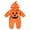Orange 2, variant on Baby Kids Halloween Onesie Pumpkin Cosplay Costume for Boy Girl Soft Fleece Plush Flannel Jumpsuit Zip Up Hoodies Casual Party Outfits Funny One Piece with Pockets Orange 2 12-18 Months