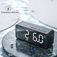 thumbnail image 5 of G50 Wireless Bluetooth Speaker with FM Mini Card Mirror Alarm Clock Audio Stall Receiving K Voice Prompt, 5 of 6