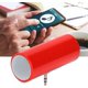 thumbnail image 3 of (rojo) Mini altavoz, conector de 3,5 mm, altavoz estéreo, reproductor de música MP3 portátil, amplificador de altavoz para teléfonos inteligentes, tabletas, portátiles JM, 3 of 5