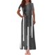 thumbnail image 1 of Vestido Corto de Verano de la Moda de las Mujeres Impreso de Manga Corta Cuello Redondo Tobillo de Longitud Vestido Casual, 1 of 5