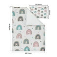 thumbnail image 5 of Boho Bohemia Rainbow Duvet Cover and Pillowcase Set for Single Bedding, Bedroom Accessories for Kids Teens, 5 of 5