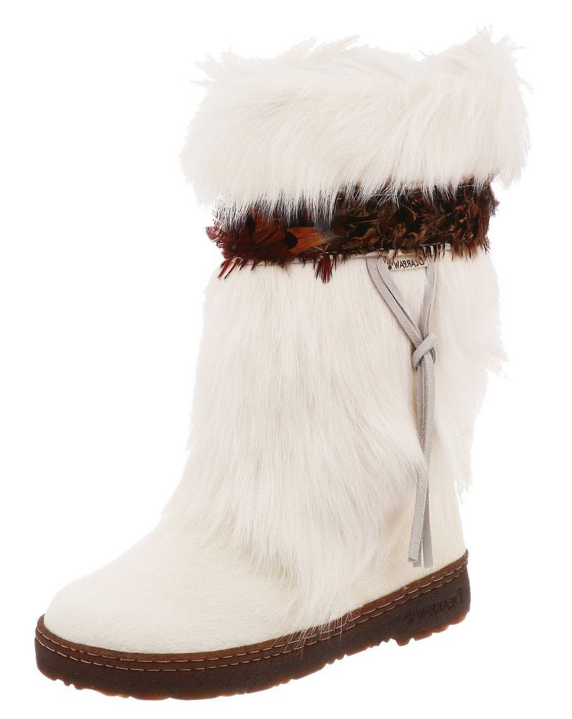 Bearpaw - Bearpaw Boots Womens Comfortable Kola Fur Feather Shaggy ...