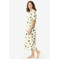 thumbnail image 3 of Dreams & Co. Plus Size Long Print Sleepshirt, 3 of 5