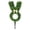 B2, variant on Easter Bunny Topiary Tree, Premium Rabbit Shaped Topiary Tree, 21in Perfect Easter Bunny Shaped Tree Outdoor & Indoor Garden Porch Decor
