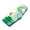 Green, variant on High-Value Multi-Functional Stationery Box Pencil Case Primary Schoo1 Stvdents Large-Capacity Creative Deformation Personality Pencil Case