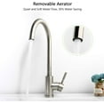 thumbnail image 3 of Kitchen Faucet, Sink Faucet For Kitchen, 360 ° Rotatable Faucet, Kitchen Mixer Tap, Sink Faucet, Kitchen Sink Faucet, Stainless Steel Sink Unit, Kitchen Tap, 3 of 6