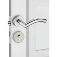 thumbnail image 4 of Tirador antigiro de la serie Classic para puertas interiores, apto para el cierre normal de puertas y privacidad en baños, de aluminio con un elegante acabado en cromo pulido, 4 of 5