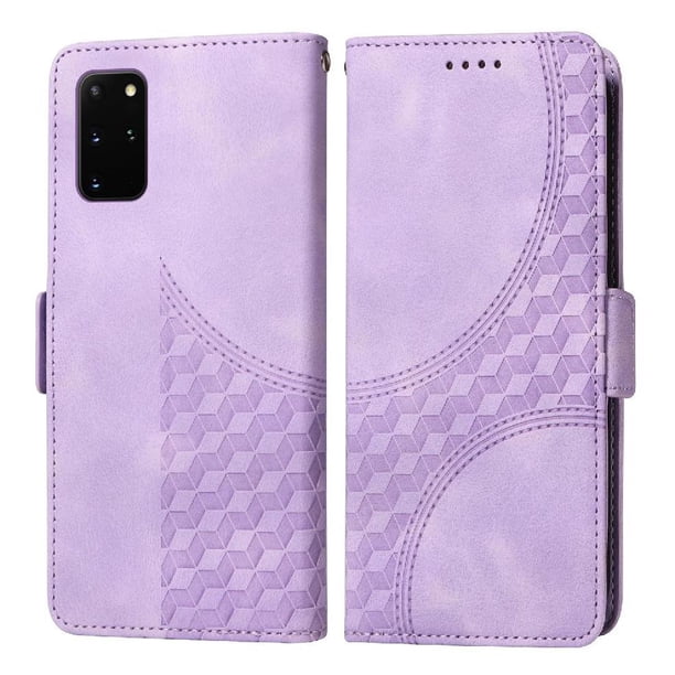 Funda GANGXUN para Samsung Galaxy S20 Plus con diseño acolchado elegante, cuero PU, protección total y ajuste preciso