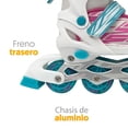 thumbnail image 4 of Patines Next PR-SKFWNG-G-M Pro Skater juveniles Alto Rendimiento Blanco Tallas 22-25 Ajustables, 4 of 4