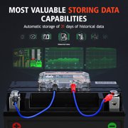 ANCEL Car 12V Battery Tester Battery Health Monitor Bluetooth Cranking Charging Test Car Battery Health Analyzer for iOS & Android