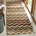 thumbnail image 2 of SAFAVIEH Tahoe Simonette Chevron Area Rug, Beige/Brown, 5'1" x 7'6", 2 of 8
