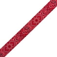 thumbnail image 4 of Country Brook Design® 1 Inch Red Bandana Polyester Webbing, 50 Yards, 4 of 6
