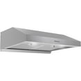 thumbnail image 6 of Streamline 30 in. Ampezzo Ducted Undermount 406 CFM Range Hood in Brushed Stainless Steel with Baffle Filters, Push Button Control, LED Lights, 6 of 9
