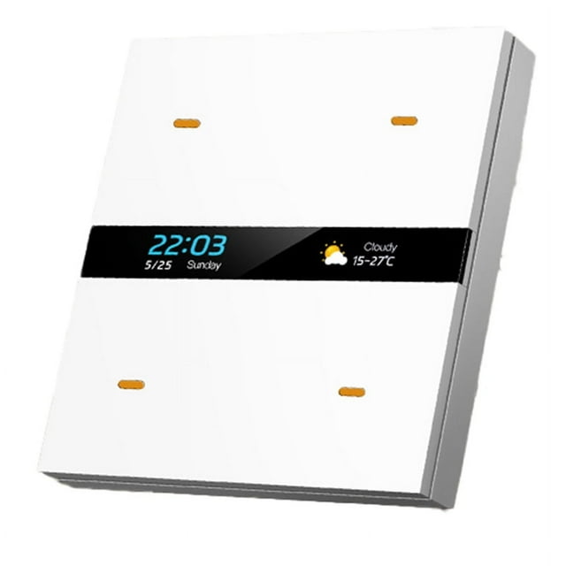 Interrupteur de Scène Intelligent Tuya Zigbee Éclairage Contrôle Intelligent Panneau de Commande de Scène Prise Intelligente Interrupteur Intelligent 485 86 Boîte B