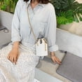 thumbnail image 4 of Women‘S Fashion Transparent Chain Bag Patchwork Package Chain Bucket Bag, 4 of 6