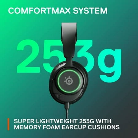 New SteelSeries Arctis Nova 3 Multi-Platform Gaming Headset - PC, PS5/PS4, Xbox Series X|S, Switch, Mobile