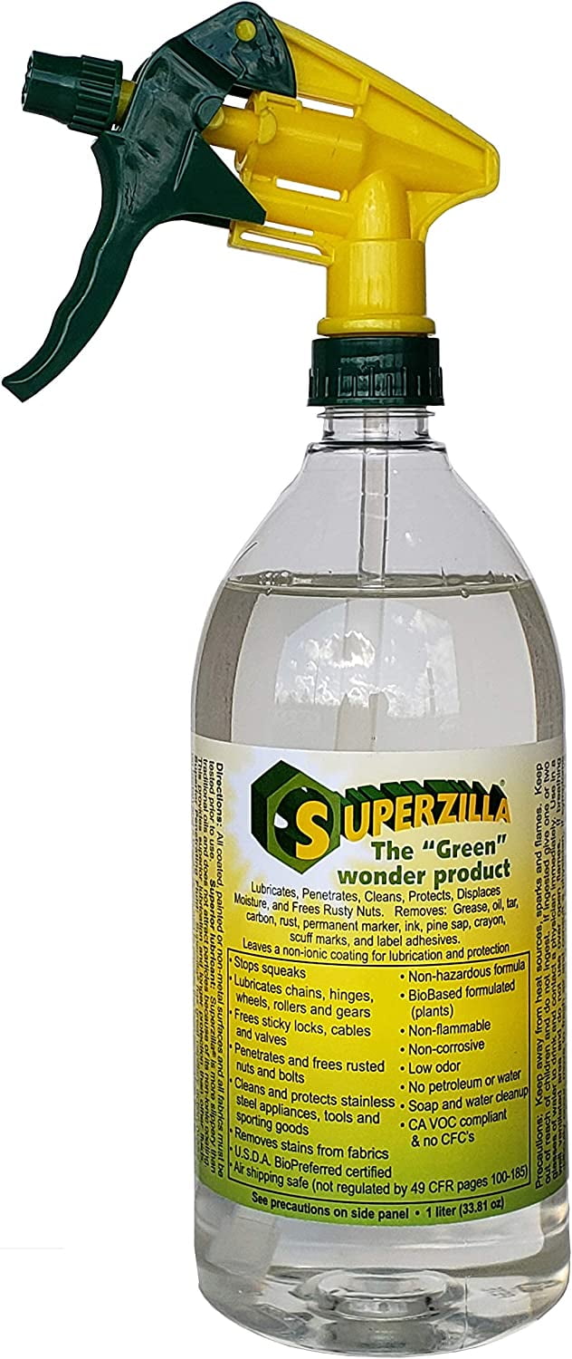 Superzilla Powerful AllPurpose Cleaner and Lubricator “The Green