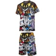 thumbnail image 2 of Kids The Cuphead Show Short Sleeve T-Shirt And Shorts Outfit Set Athletic Mesh Shorts Set for Boys, 2 of 7