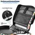 thumbnail image 4 of FORMRS Zipper Binder with Shoulder Strap 2-inch Ring 500 Sheet Capacity File Bag, Vibrant Japanese Flowers, 4 of 5