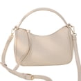 thumbnail image 1 of Bolsos tipo hobo para mujer, bolsos de hombro, bolso bandolera retro de PU con 2 tipos de correas para el hombro, bolso de mano, 1 of 8