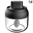 thumbnail image 2 of 9.86oz Glass Spice Container Practical Seasoning Bottle Honey Jar with Spoon, 2 of 10