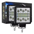 thumbnail image 1 of Par Faros Auxiliares Auto Moto Antiniebla Auxiliar 102w34led, 1 of 7