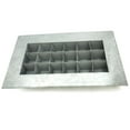 thumbnail image 6 of Modern Home Living Wall Galvanized Steel/Zinc Succulent Planter (Aged Zinc, 18 Pocket), 6 of 6