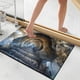 thumbnail image 4 of Alfombras de baño, alfombra de área, alfombra de entrada con efecto visual estereoscópico, alfombra de pie absorbente y antideslizante para el hogar, alfombra de baño antideslizante, tamaño 40 x 60 cm, 4 of 6