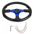thumbnail image 2 of Drifting Steering Wheel,350mm/14in Racing Car Sport Sport Steering Wheel Car Modified Accessory Versatile Functionality, 2 of 12