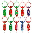 thumbnail image 4 of Visland 2PCS Dog Cat Neck Ties, Fashion Cute Snowman Santa Claus Xmas Tree Pattern Adjustable Neckties Collar Pet Costume Accessory for Puppy Kitten Christmas Party Decoration, 4 of 6
