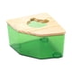 thumbnail image 1 of Bañera de arena para hámster, contenedor de baño de arena, inodoro acrílico fácil de limpiar para hámster. Verde, 1 of 9