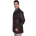 thumbnail image 3 of Scully 401-63-M Mens Leather Wear Western Blazer, Brown, Medium, 3 of 4