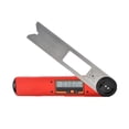 thumbnail image 1 of Digital Range 0-225 Degree Stainless Steel Angle Measuring Ruler Woodworking Carpenter Tool Protractor Goniometer ,Easy Setup, 1 of 6