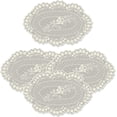 thumbnail image 3 of Heritage Lace 12” Doilies, Gray, 4-Pieces, 3 of 6