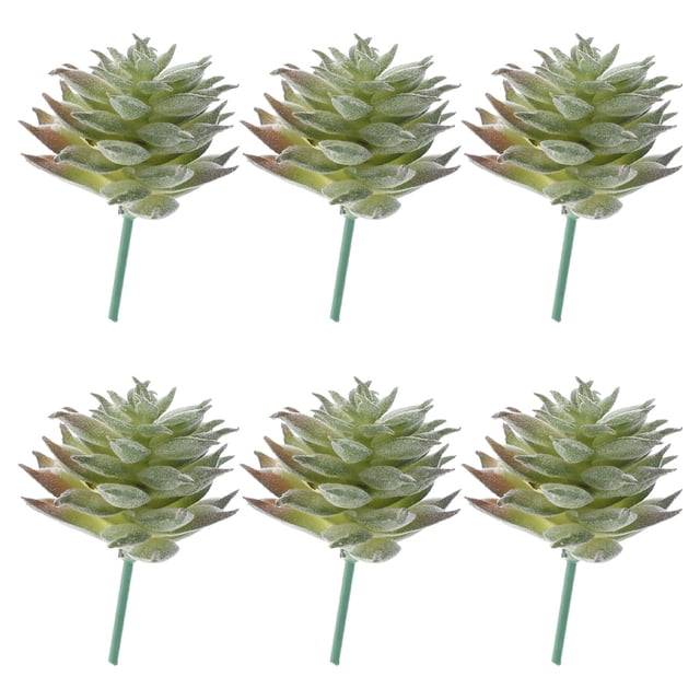 BEADCEST 6Ud Plantas Falsas Realistas De Plástico Para Ventana Oficina Y Hogar