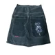 thumbnail image 1 of JNCO-pantalones cortos vaqueros holgados para hombre y mujer, ropa de calle estilo Harajuku, Y2K, Hip Hop, vintage, diseño gótico, baloncesto, 1 of 5