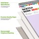 thumbnail image 2 of Cuaderno de bocetos Soucolor Aesthetic, 9 x 12 cm, 100 hojas, color morado, 2 of 7