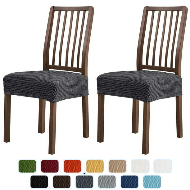 Subrtex Stretch Textured Mini Dots, Leather Dining Chair Covers Uk