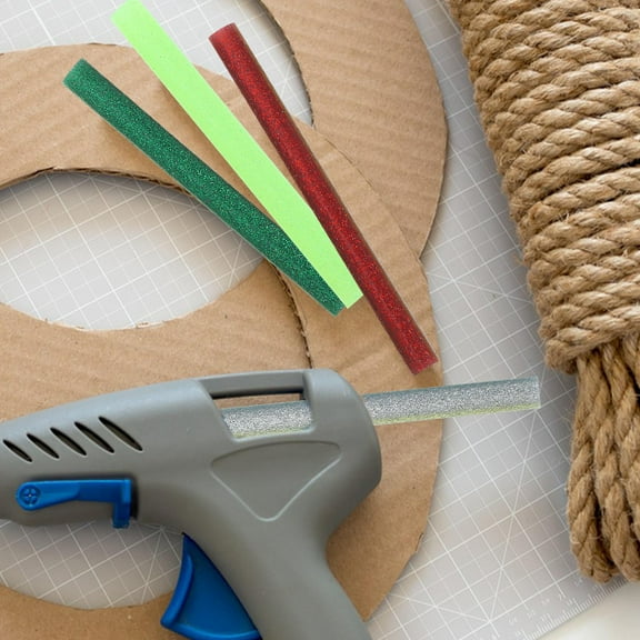 ELAYARD 36Pcs Craft Glue Sticks for Handmade Projects and Artworks with Safe Eva Material