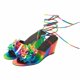 thumbnail image 4 of Bmisegm Hot Sandals Women Teen Slippers for Girls Beach Sandals Girls Sandals Women Sandals Platform Sandals Womens Sandals Summer Multicolour 8.5, 4 of 9