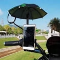 thumbnail image 4 of Motorcycle Phone Umbrella with Sunshade & Rain Protection, Thickened Polyester Material, Expandable Size 25-28cm, Includes 2 Ties, Available in Black/Yellow/Red/Blue/Camouflage, Lightweight 50g, 4 of 6