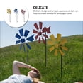 thumbnail image 6 of FRCOLOR 3Pcs Outdoor Metal Wind Spinner Pinwheels Windmill Party Pinwheel Wind Spinner, 6 of 8