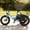 Blue, variant on ESKUTE Electric Tricycle for Beginners, 16" x 3.0 Fat Tire Folding 3-Wheel E-Bike, 500W Peak Motor, 302Wh Battery, Step-Thru Design, 12.5 MPH, Purple
