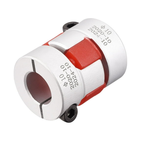 10mm to 10mm Bore L26xD20 Flexible Spider Coupler Shaft Joint for Servo Motor