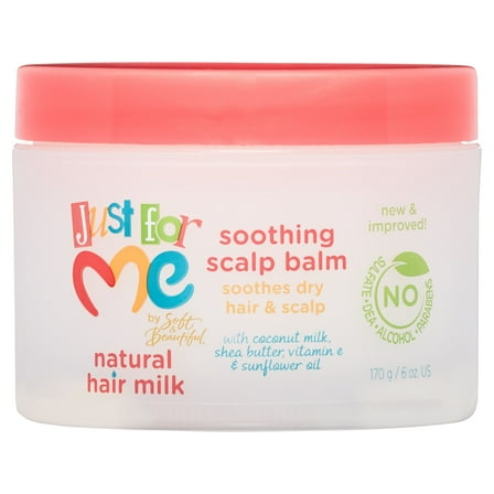 Just For Me Soothing Scalp Balm, 6 oz., Dry, Damaged Hair Type, Moisturizing